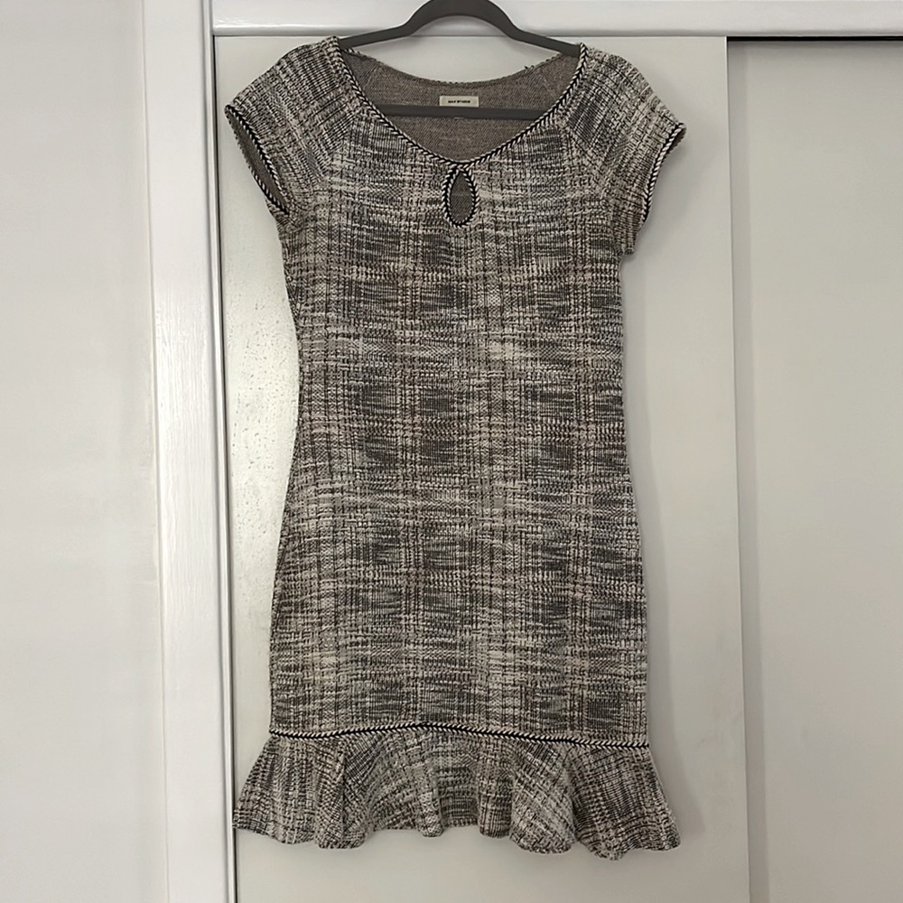 Max Studio Dress Classic Tweed Look
